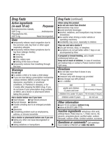 Dimetapp Frío y Alergia Niños 24 Oz Antihistamínico Uva