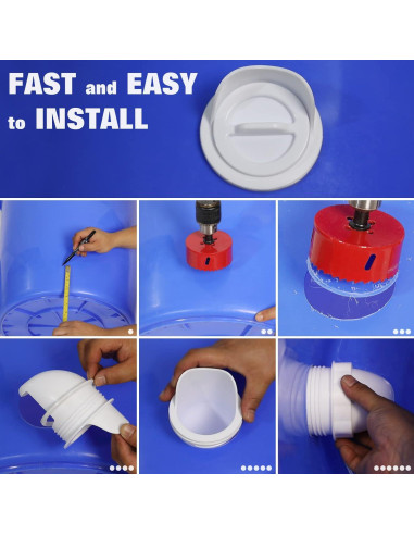 Alimentador Automático de Aves de Corral AFAKE, 8 Puertos, Libre de BPA