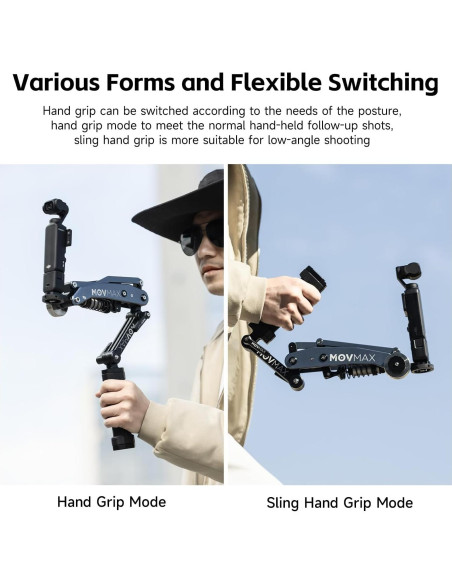 Brazo de Cuchilla MOVMAX para DJI Osmo Pocket 3/2 y GoPro Brazo de Cuchilla MOVMAX para DJI Osmo Pocket 3/2 y GoPro