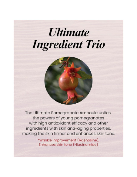 Conjunto Ampoule Granada Sooryehan 55 ml - Elasticidad y Tono Piel