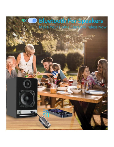 Adaptador Bluetooth 5.3 Dongguan C82 Receptor Transmisor 3.5mm