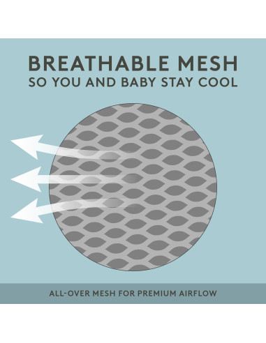 Portabebés Baby Tula Explore Malla 0.45 - 20 kg Ajustable