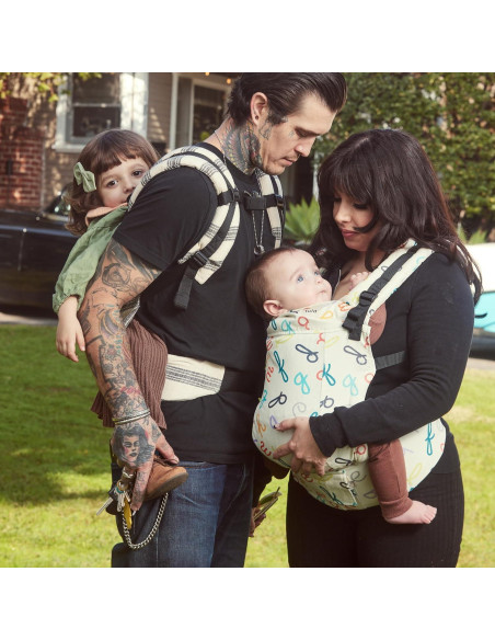 Portabebés Baby Tula Explore Malla 0.45 - 20 kg Ajustable