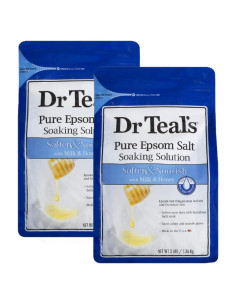 Conjunto de Remojo Dr. Teals Suavizar y Nutrir 2x1.36kg