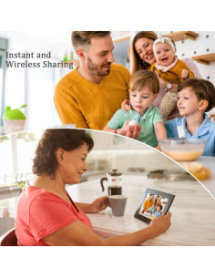 Marco de Fotos Digital WiFi 10.1" IKISMET HD 1280x800 2