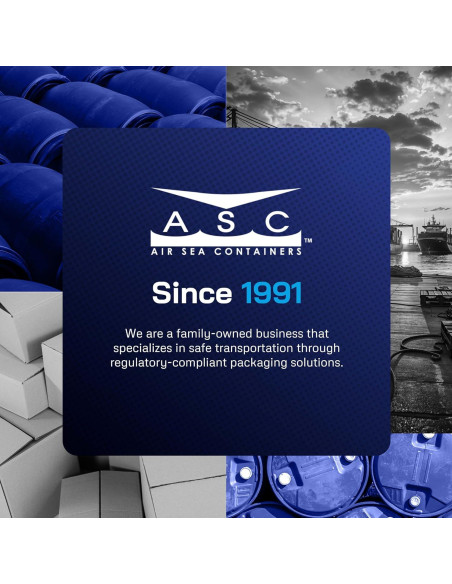 Tambor de Plástico HDPE 15 Galones Contenedores Aire Marítimo