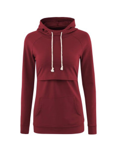 Sudadera de Lactancia Liu & Qu con Capucha para Mujeres XL 2