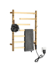 Radiador de Toallas Eléctrico DYHXI 85W Acero Inoxidable 304