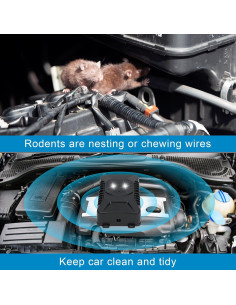 Paquete de 2 Repelentes Ultrasonido Motrapso para Roedores 2