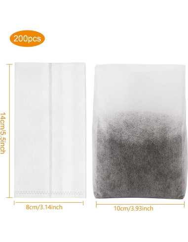 200 Bolsas de Vivero Tarklanda 14x16 cm Biodegradables