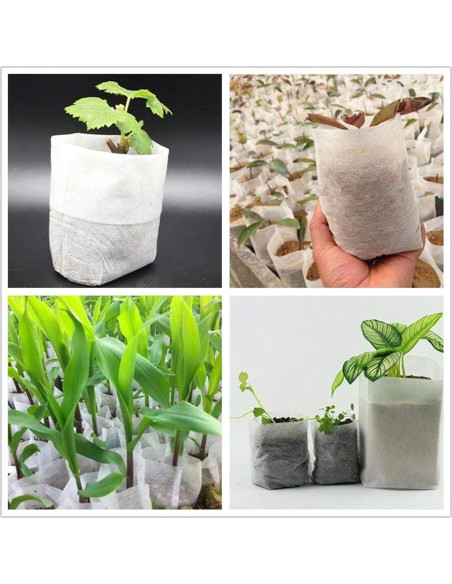 200 Bolsas de Vivero Tarklanda 14x16 cm Biodegradables