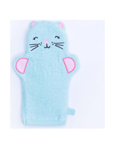 Mitón de Baño Orgánico JN&LULU para Bebés - Algodón Suave Exfoliante