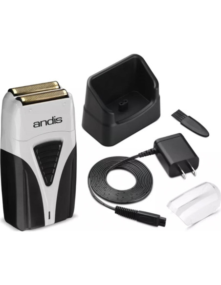 Afeitadora Andis Pro Foil 17255 Lithium Titanio Negra