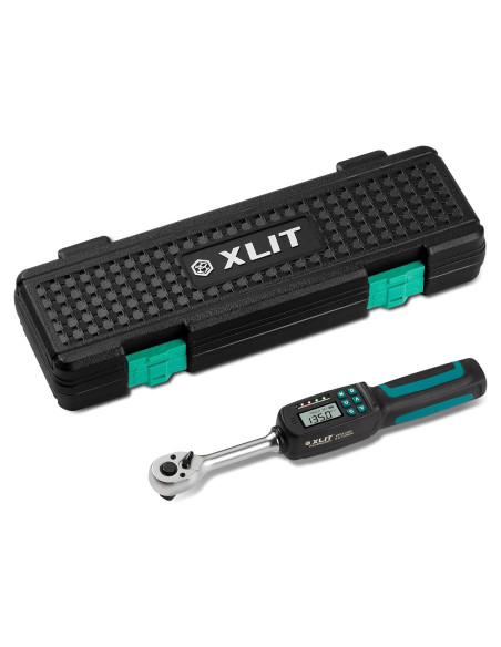 Llave de Torque Digital XLIT 1/2" 6.8-135 Nm Precisión +/-2%