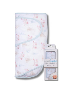 Manta de Envolver Milagrosa Algodón 100% para Bebés - La Aventura Te Espera