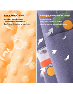 Manta con peso Uttermara 1.36 kg Dibujo Animado 91x122 cm 2