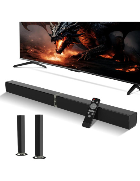 Barra de Sonido MZEIBO 80W Bluetooth para TV Inteligente Barra de Sonido MZEIBO 80W Bluetooth para TV Inteligente