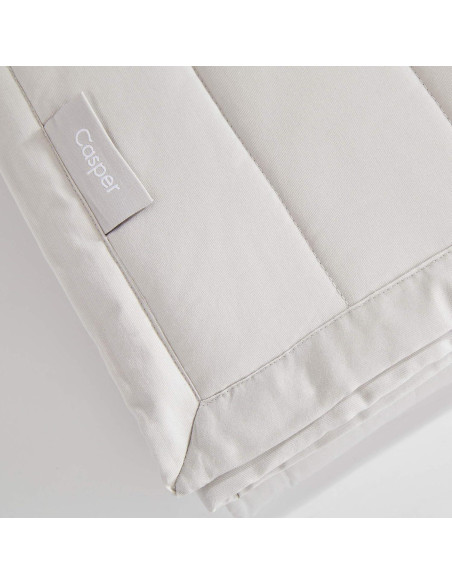 Manta con peso Casper Sleep 4.54 kg Gris Transpirable