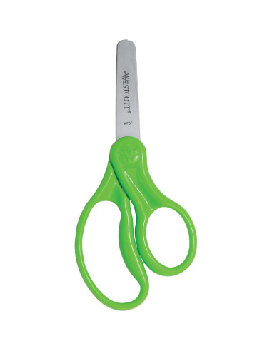 Tijeras para Niños Westcott 15969 Verde Neón 12.7 cm