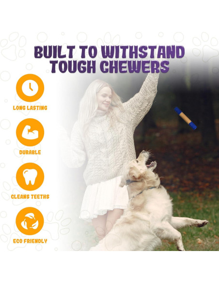 Juguete Indestructible para Perros LeeBonBon ST-45 25cm Juguete Indestructible para Perros LeeBonBon ST-45 25cm