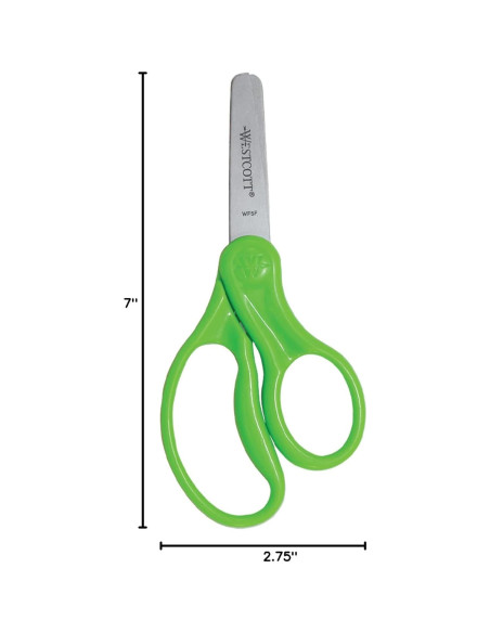 Tijeras para Niños Westcott 15969 Verde Neón 12.7 cm