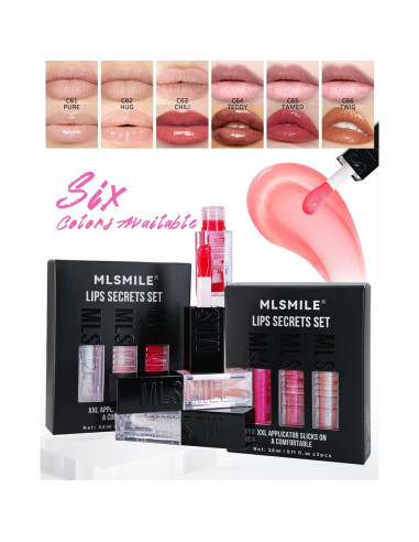 Set de Aceite Labial Revitalizante Caedelfly 3 Colores