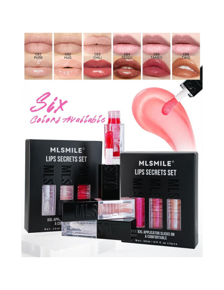 Set de Aceite Labial Revitalizante Caedelfly 3 Colores