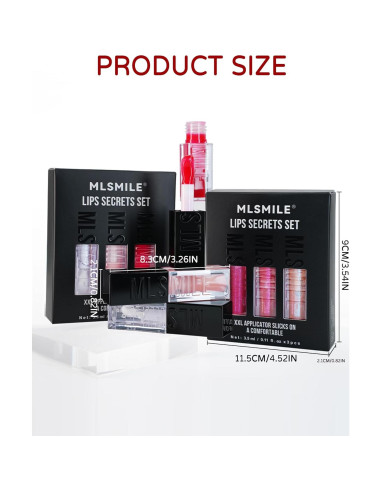 Set de Aceite Labial Revitalizante Caedelfly 3 Colores