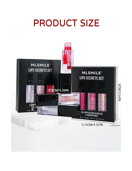 Set de Aceite Labial Revitalizante Caedelfly 3 Colores