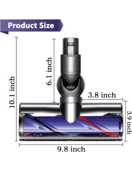 Cabezal de Motor V6 Coodss para Aspiradoras Dyson - 50W