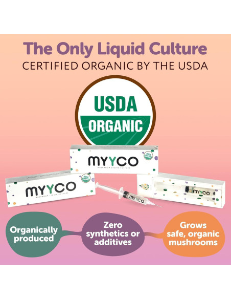 Cultivo Líquido de Cordyceps Orgánico MYYCO - Crecimiento Rápido