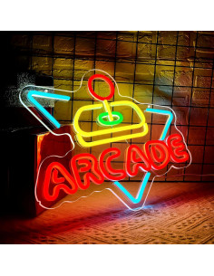 Letrero de Neón Arcade Blecode 39.88x32 cm Luz LED Decorativa 2