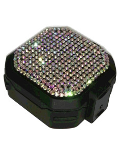 Funda Brillante Teazgopx para Samsung Galaxy Buds con Llavero