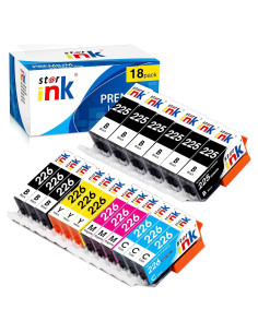 Cartuchos de tinta Starink 225 226 compatible para Canon - 18 piezas