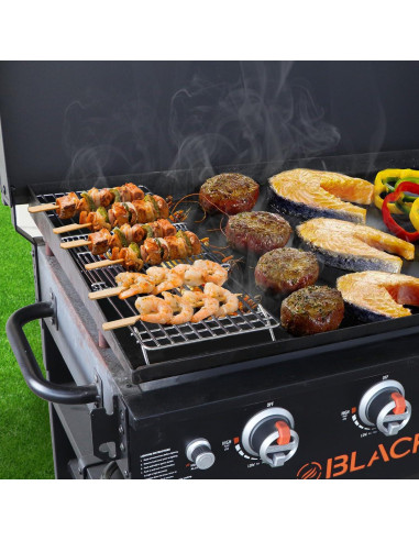 Rejilla de Calentamiento Ajustable CANDANA 40.64-63.5 cm Acero Inoxidable