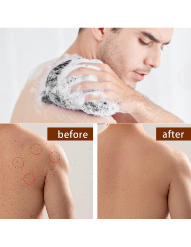 Esponja Exfoliante de Nylon Africana GEMSANVA - 80x30cm