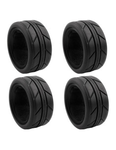 Ruedas de goma RC 1/10 GDOOL 65 mm para coches de turismo