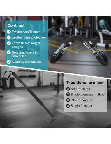 Entrenador de Brazo Twister Redants Ajustable 40-100lb (18-45kg)