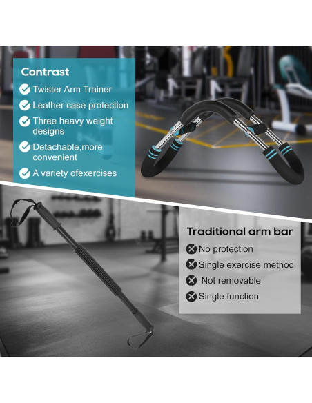 Entrenador de Brazo Twister Redants Ajustable 40-100lb (18-45kg)