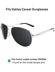 Lentes de Reemplazo Revant Polarizados para Oakley Caveat OO4054 2