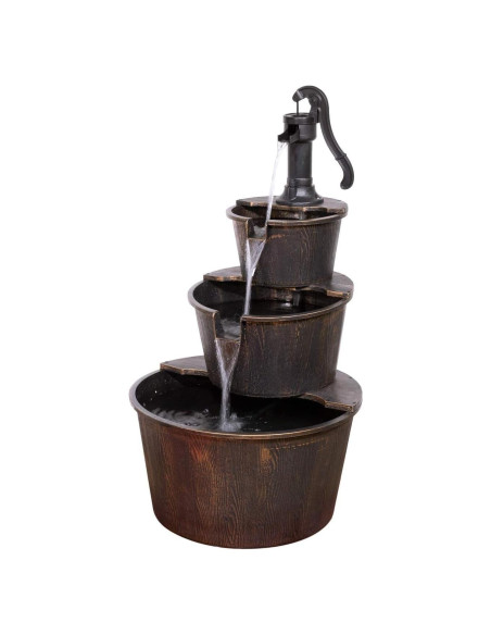 Fuente de Agua de Barril Alpine TEC234BR 101.6 cm Rústica