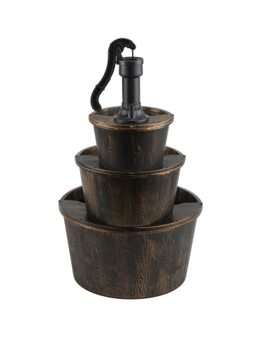 Fuente de Agua de Barril Alpine TEC234BR 101.6 cm Rústica