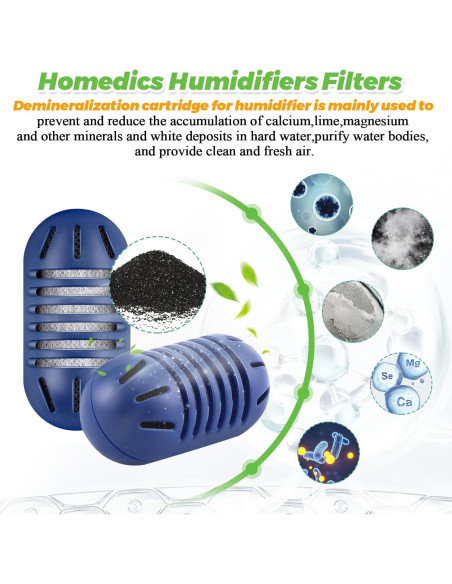 Cartucho de Desmineralización Techecook UHE-HDC4 - 10 Piezas