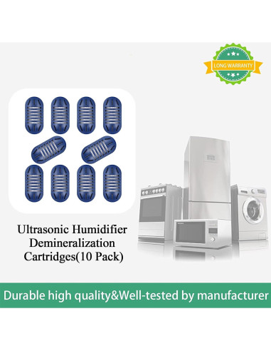 Cartucho de Desmineralización Techecook UHE-HDC4 - 10 Piezas