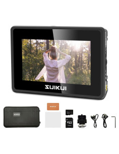 Monitor de Cámara SUIKUI RH35 3.5" 1080P Grabación Full HD