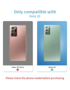 Paquete de 2 Lentes de Cámara Samsung Galaxy Note 20 con Adhesivo 2