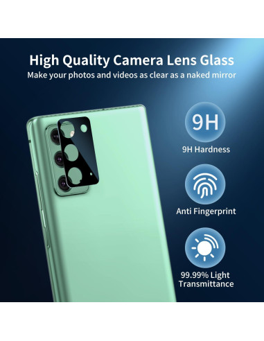 Paquete de 2 Lentes de Cámara Samsung Galaxy Note 20 con Adhesivo