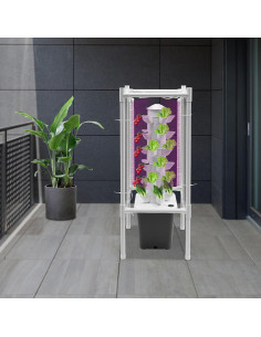 Sistema de Cultivo Hidropónico Vertical LIJUNAhz 30 Plantas LED 2