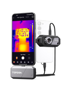 Cámara Térmica TOPDON TS001 256x192 para Android, 9mm