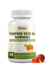 Gomitas de Aceite de Semilla de Calabaza Elysx 60 Ct Veganas
